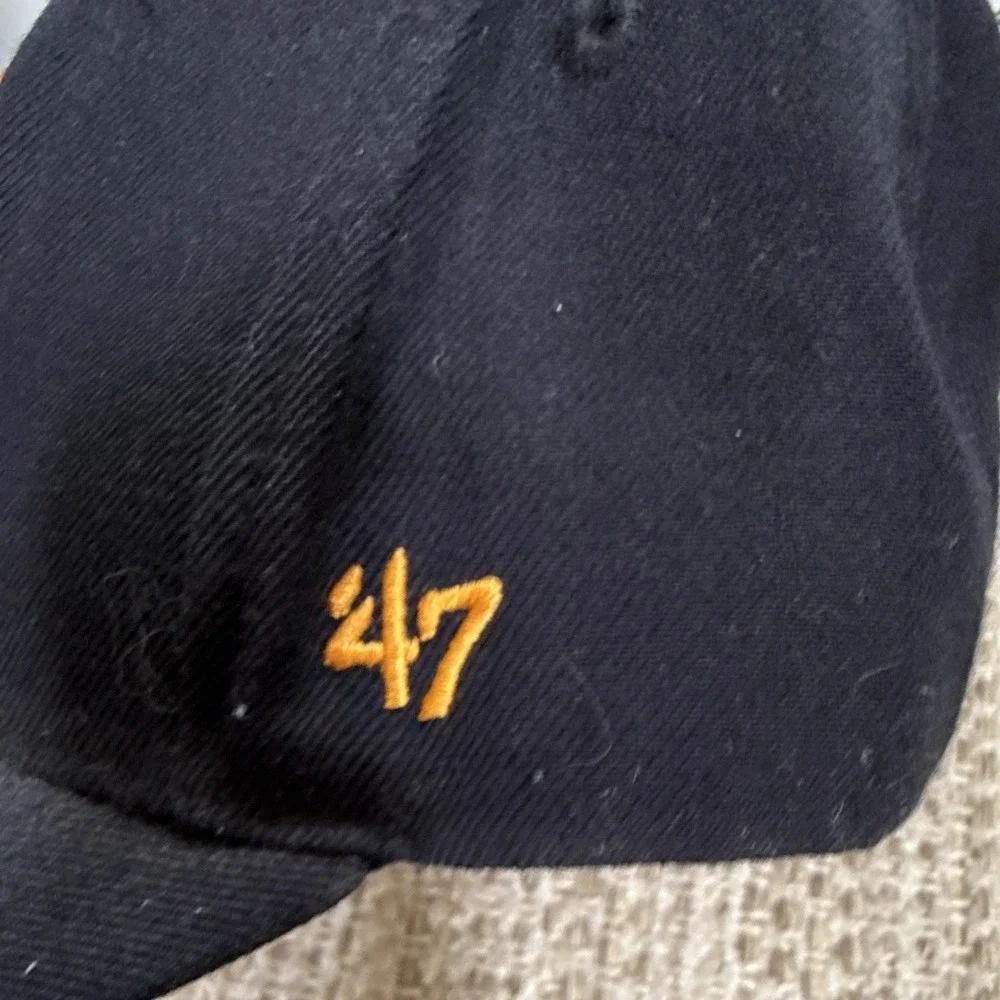 '47 Pittsburgh Pirates MLB Black/Gold Adjustable Cap Hat One Size
